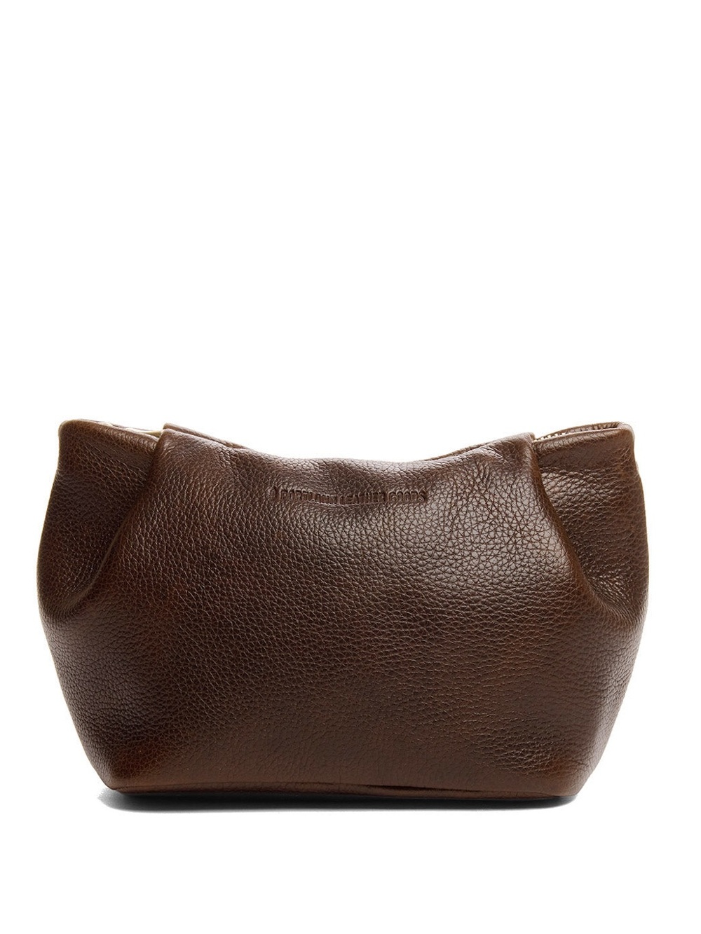 (NWT) Portland Leather Goods Trevi Zipper Pouch - Coldbrew